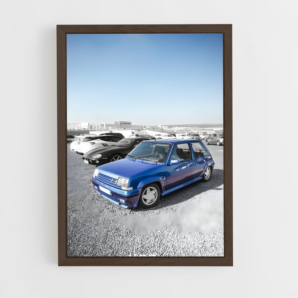 Poster Turbo Blue Dream – affiche Renault (vue 5)